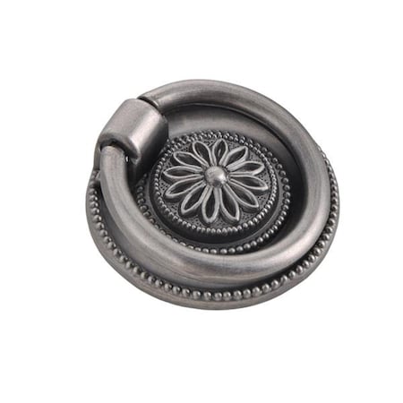 Utopia Alley Medici Pewter Ring Cabinet Pull 1.7 inch Diameter HW279PLPT011